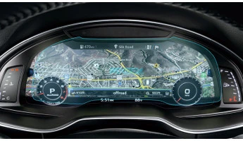 Zaščitno steklo Pixsel za armaturno ploščo AUDI Q7 / SQ7 / RSQ7 - 12“ 2015 - 2018