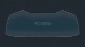 Protective glass Pixsel for dashboard AUDI A7 / RS7 / S7 - 12“ 2018 -