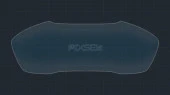 Zaščitno steklo Pixsel za armaturno ploščo AUDI A5 / S5 / RS5 - 12“ 2017 - 2020