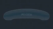 Zaščitno steklo Pixsel za armaturno ploščo PORSCHE TAYCAN - 20.5“ 2020 -