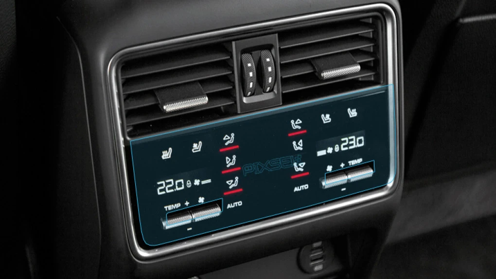Zaščitno steklo Pixsel za zadnjo klimatsko napravo PORSCHE CAYENNE - 8.6“ 2018 - 2022