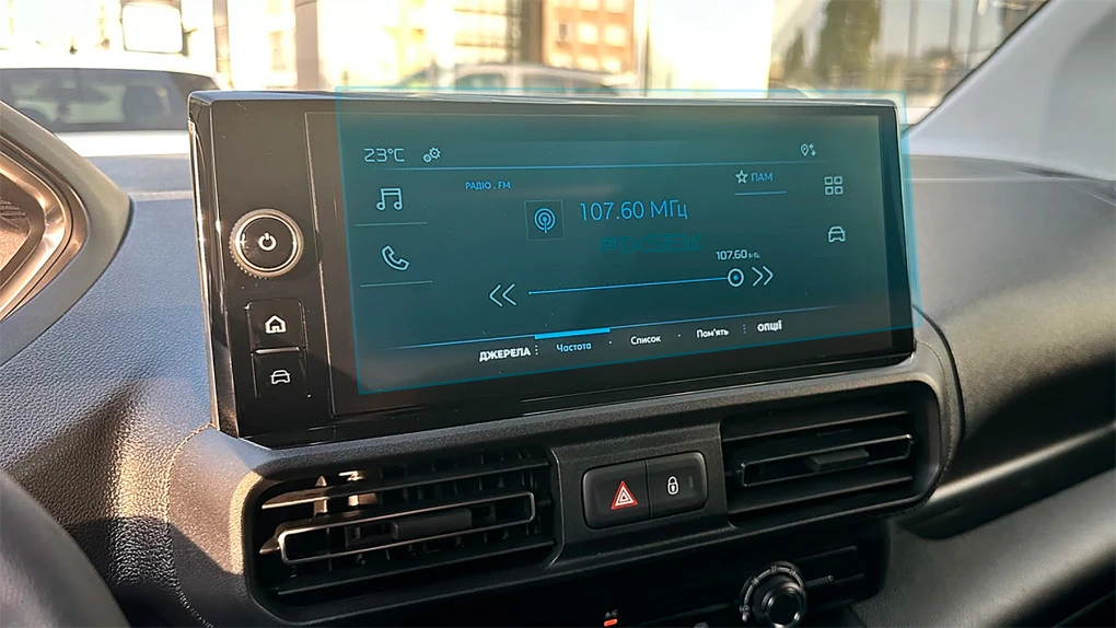 Zaščitno steklo Pixsel za monitor PEUGEOT PARTNER - 11.1“ 2024 -