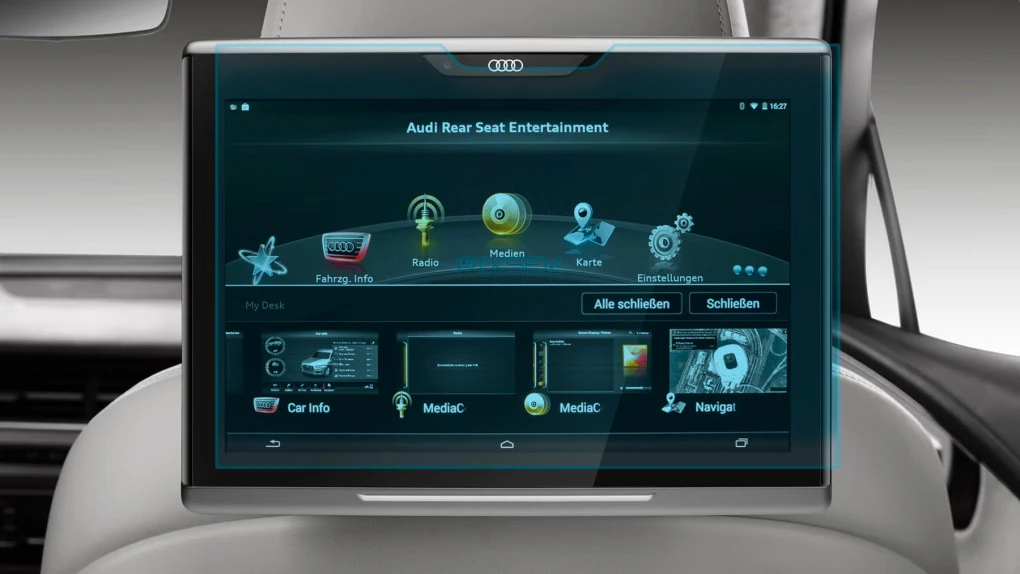 Zaščitno steklo Pixsel za zadnji monitor AUDI Q7 / SQ7 / RSQ7 - 11.4“ 2015 - 2018