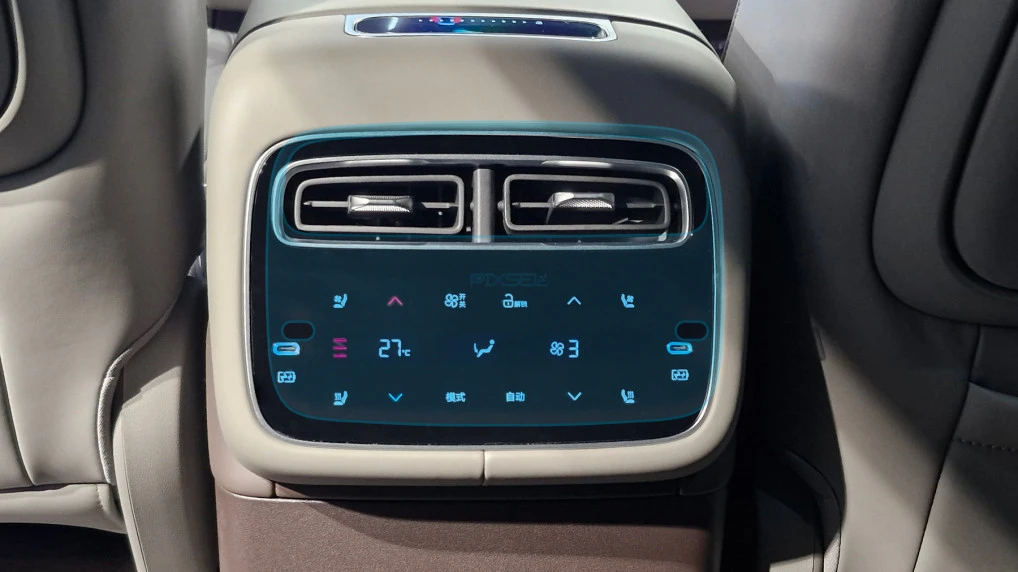 Zaščitno steklo Pixsel za zadnjo klimatsko napravo DENZA N8L - 9.3“ 2025 -