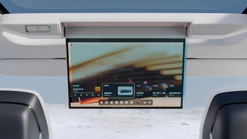 Zaščitno steklo Pixsel za zadnji monitor ZEEKR 9X - 17.7“ 2025 -