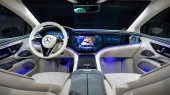Zaščitno steklo Pixsel za široki zaslon (2 dela) MERCEDES BENZ EQS - 48.9“ 2022 -