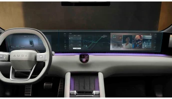 Zaščitno steklo Pixsel za široki zaslon (2 dela) AUDI E5 - 43.3“ 2025 -