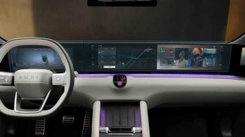 Zaščitno steklo Pixsel za široki zaslon (2 dela) AUDI E5 - 43.3“ 2025 -