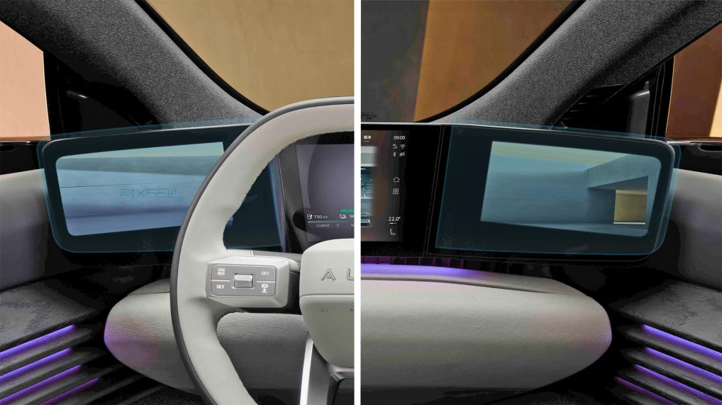 Zaščitno steklo Pixsel za ogledala AUDI E5 - 10.3“x2 2025 -