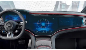 Zaščitno steklo Pixsel za široki zaslon MERCEDES BENZ EQE - 49.1“ 2022 -