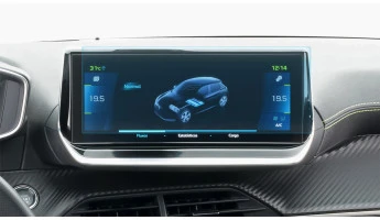 Protective glass Pixsel for monitor PEUGEOT 208 - 11.3“ 2019 - 2023