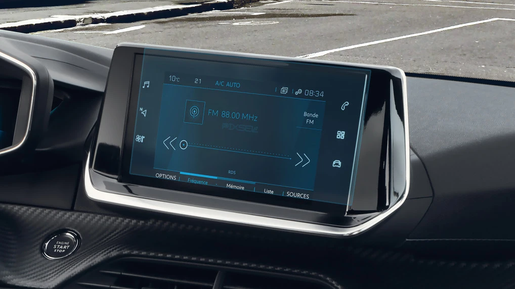 Zaščitno steklo Pixsel za monitor PEUGEOT 208 - 9.4“ 2019 - 2023