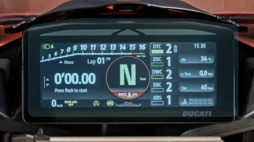 Zaščitno steklo Pixsel za merilnik hitrosti motornega kolesa DUCATI PANIGALE V4 2025 + 8.2“