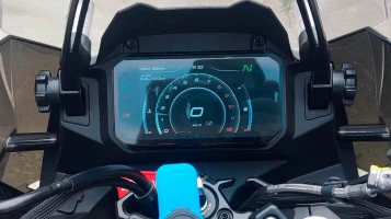 Zaščitno steklo Pixsel za merilnik hitrosti motornega kolesa CFMOTO 700MT 2023 + 6.8“