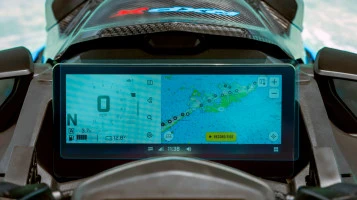 Zaščitno steklo Pixsel merilnik hitrosti za vodni skuter BRP SEA-DOO RXP-X 325 2025 + 10.25“