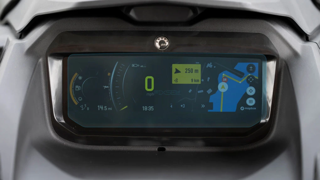 Zaščitno steklo Pixsel merilnik hitrosti za vodni skuter BRP SEA-DOO RXP-X 325 2025 + 7.8“